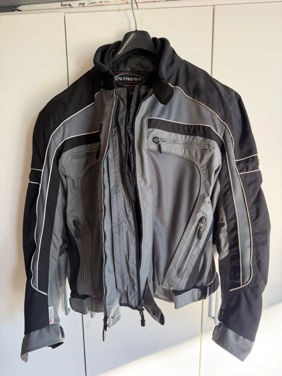 Olympia Moto Sports Motorcycle Jacket, Size L