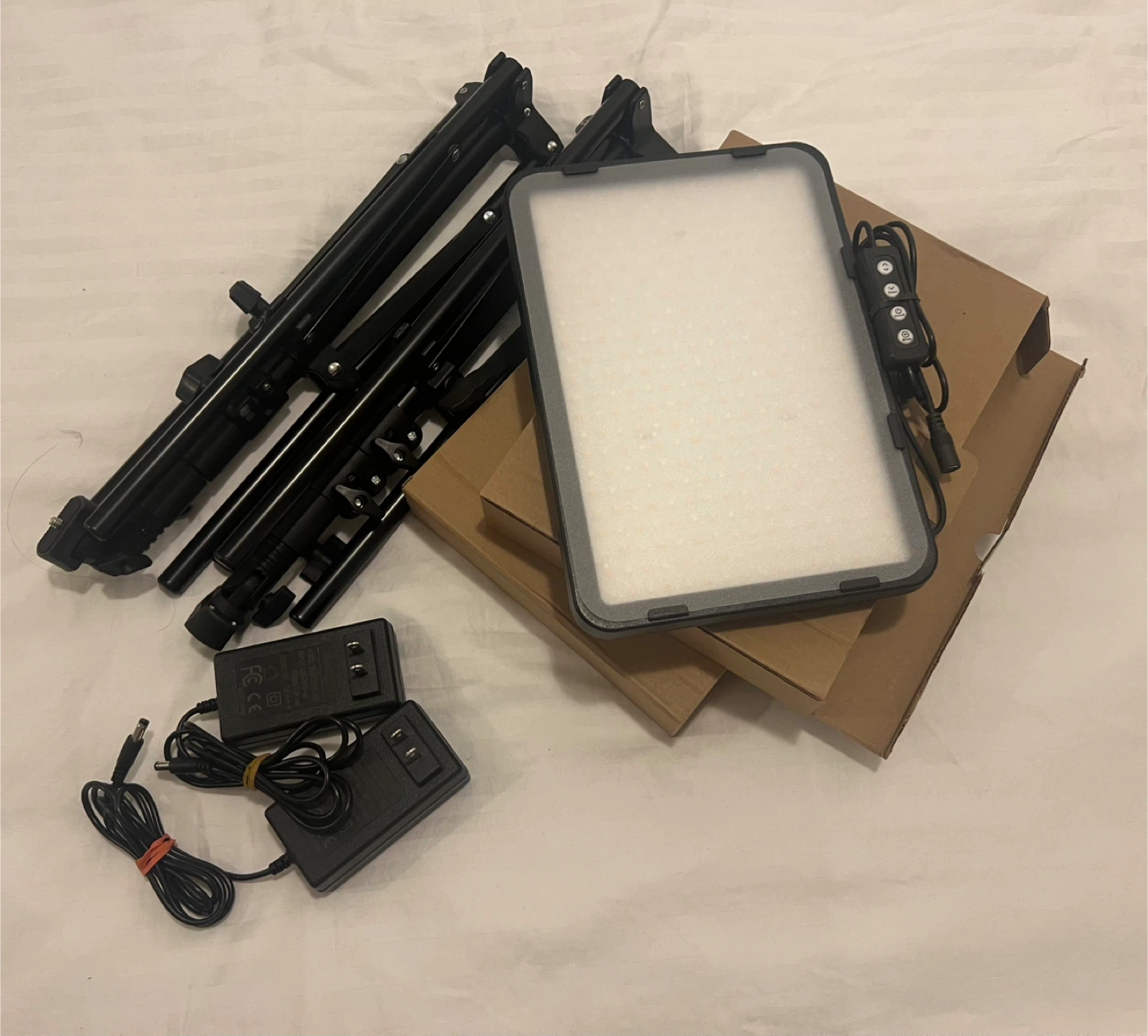 LED Video Photography Lighting Kit 22W
