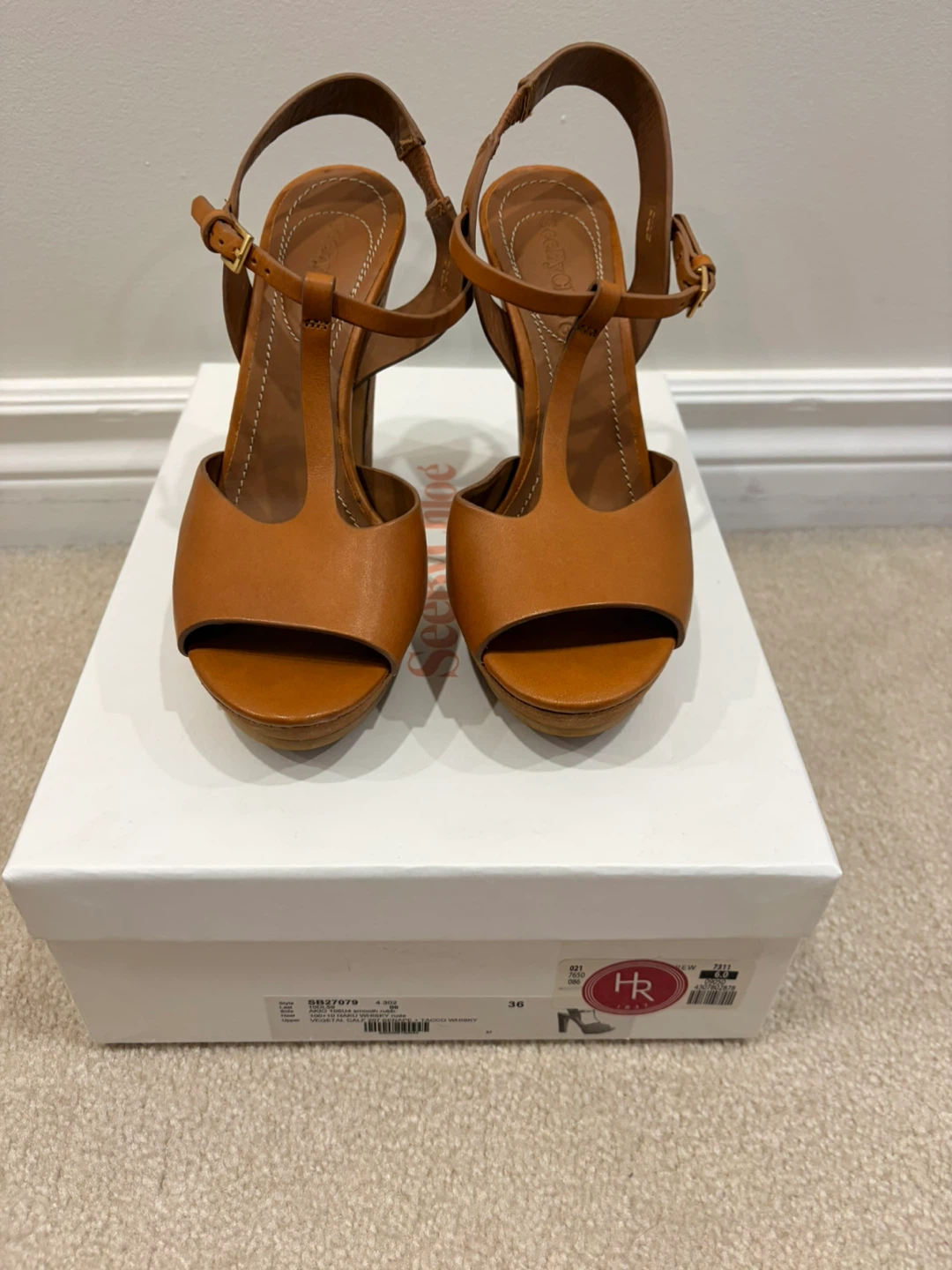Women’s SeeByChloe platform sandals -size6