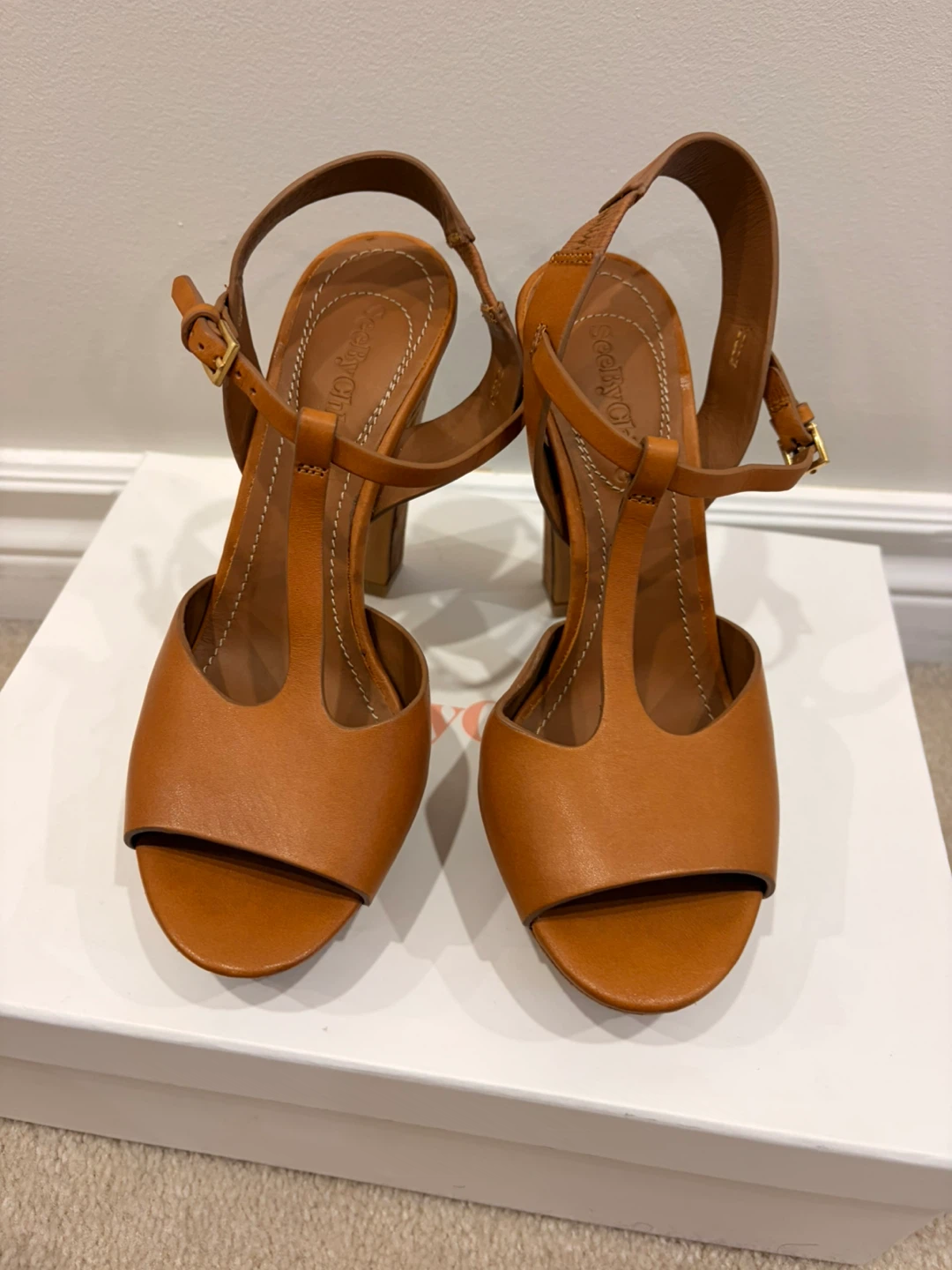 Women’s SeeByChloe platform sandals -size6 - photo 4