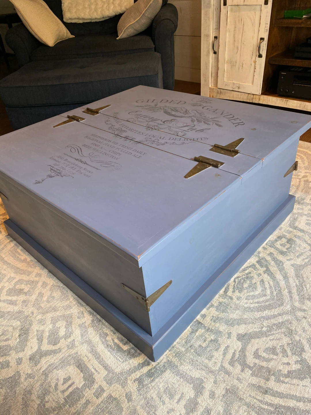 Gilded Gander Coffee Table Trunk - photo 2
