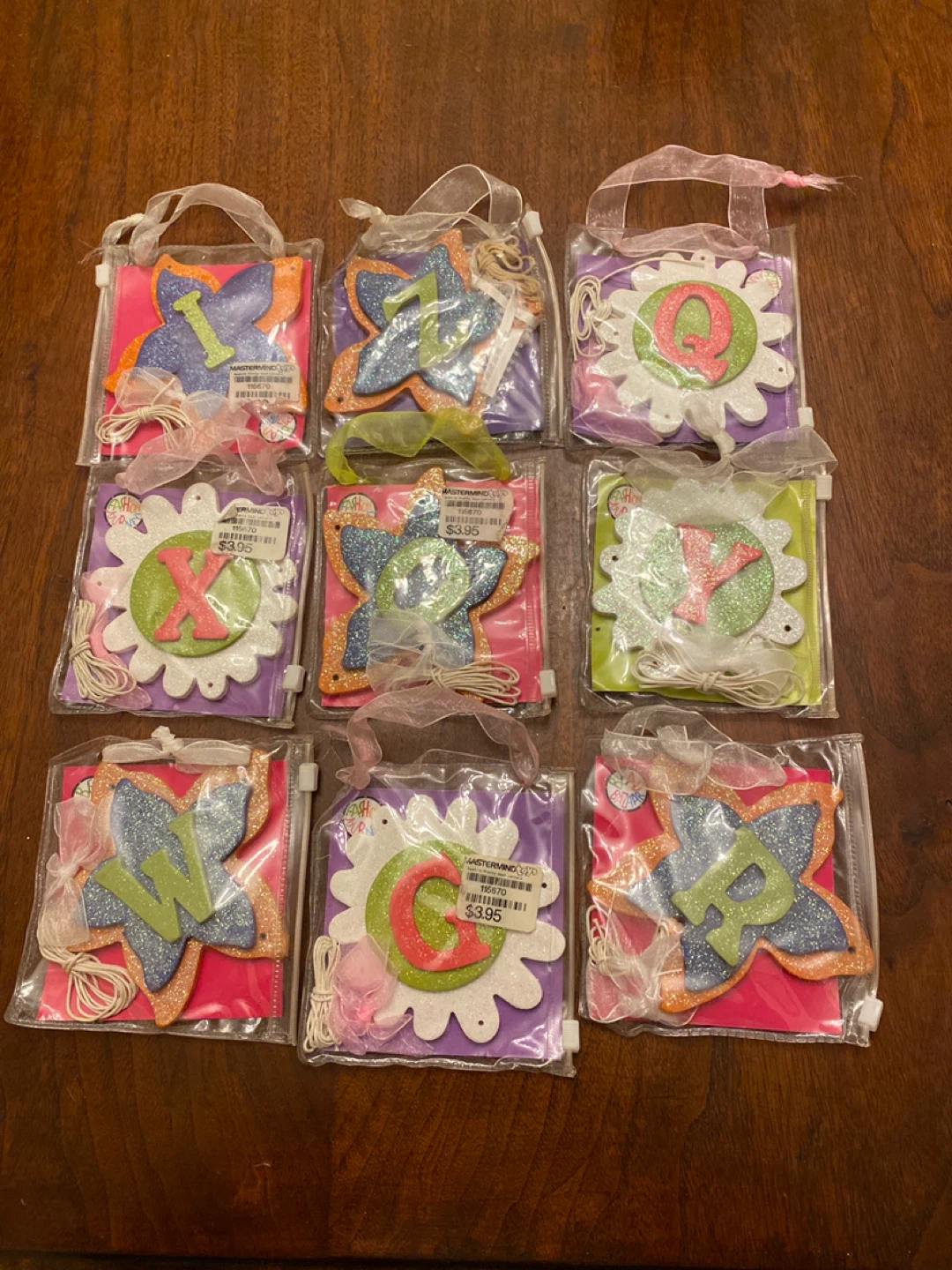 Spell it Pretty Hanging ABCs