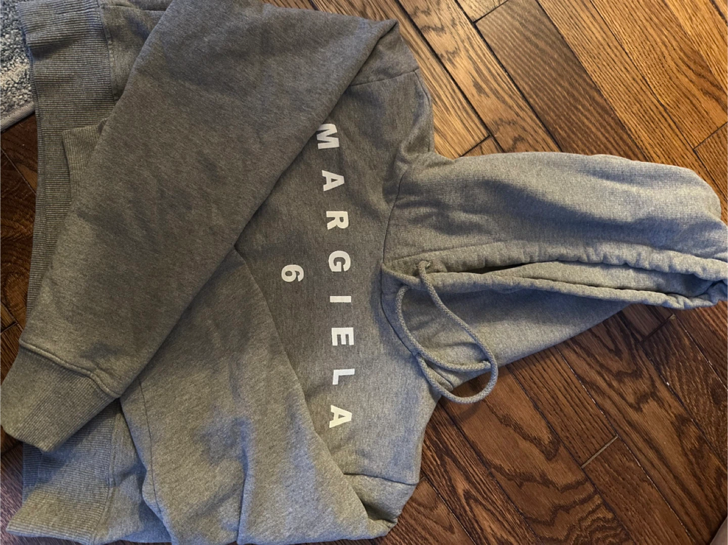 Maison Margiela 6 Gray Hoodie - photo 2