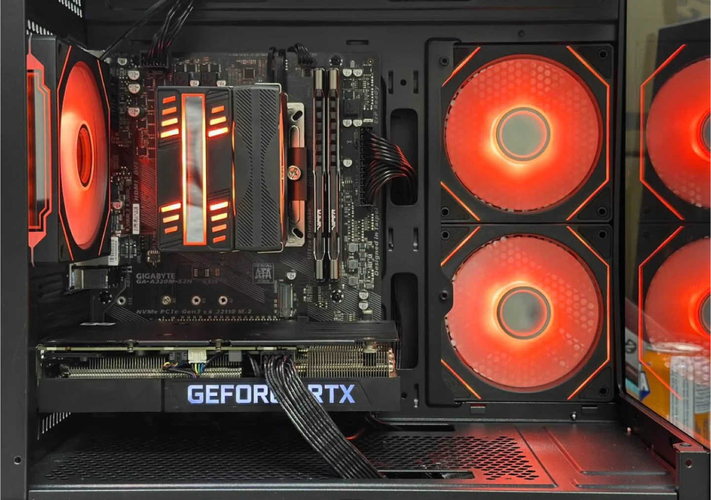 RTX 3060ti Ryzen 5 3600 gaming pc - photo 2