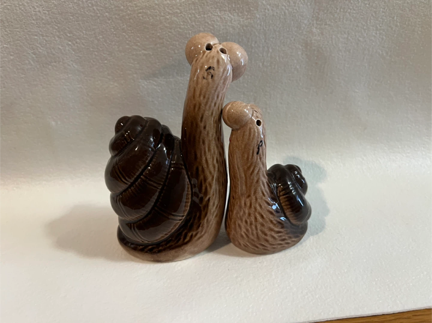 🧡Vintage Snail Salt & Pepper Shakers 🥕 - photo 5