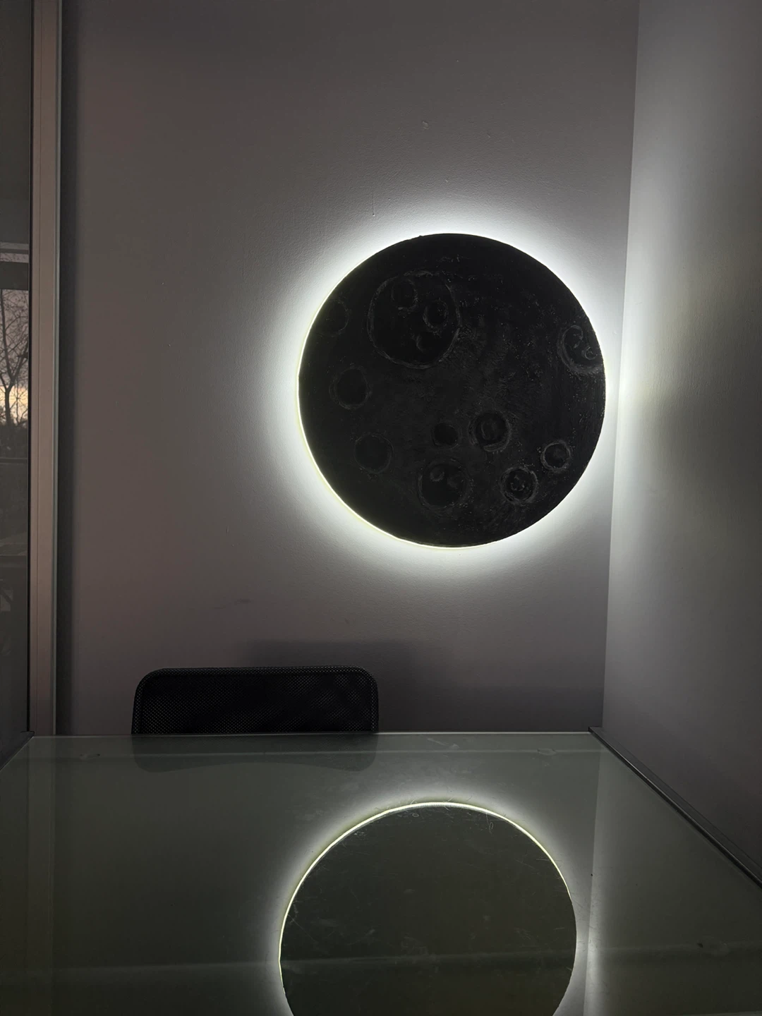 Sculptured Acrylic 3D Moon 🌕 for collection - photo 2