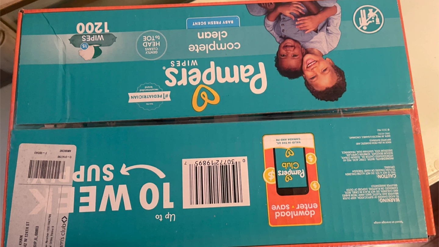 Pampers Complete Clean Baby Wipes, 1200 count - photo 2