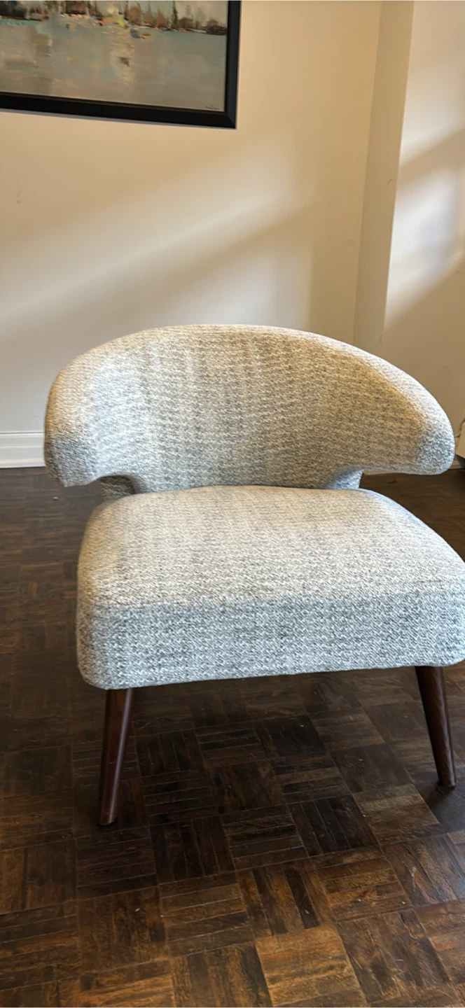 Grey Armchair