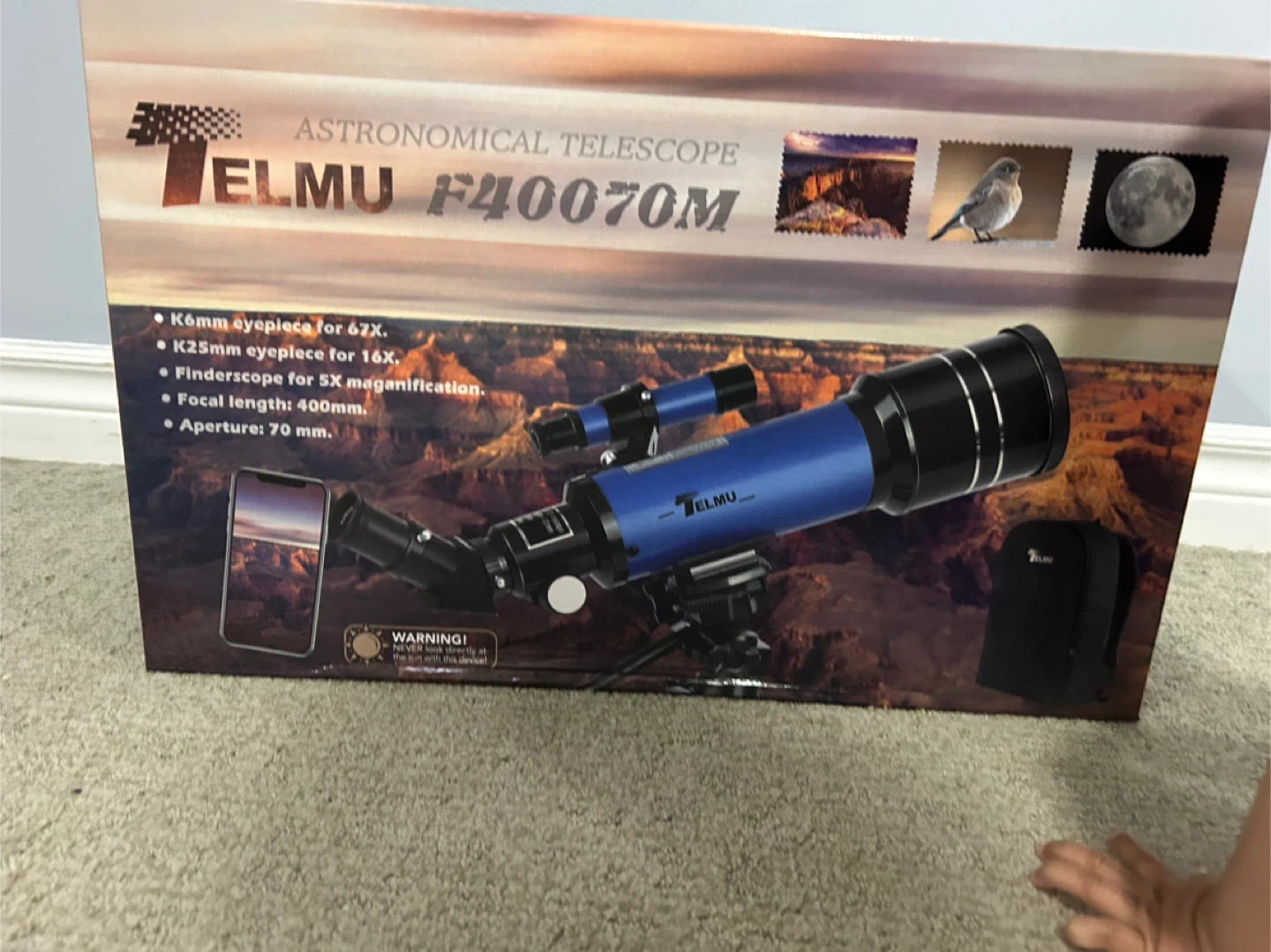 Telmu F40070M Astronomical Telescope🥕