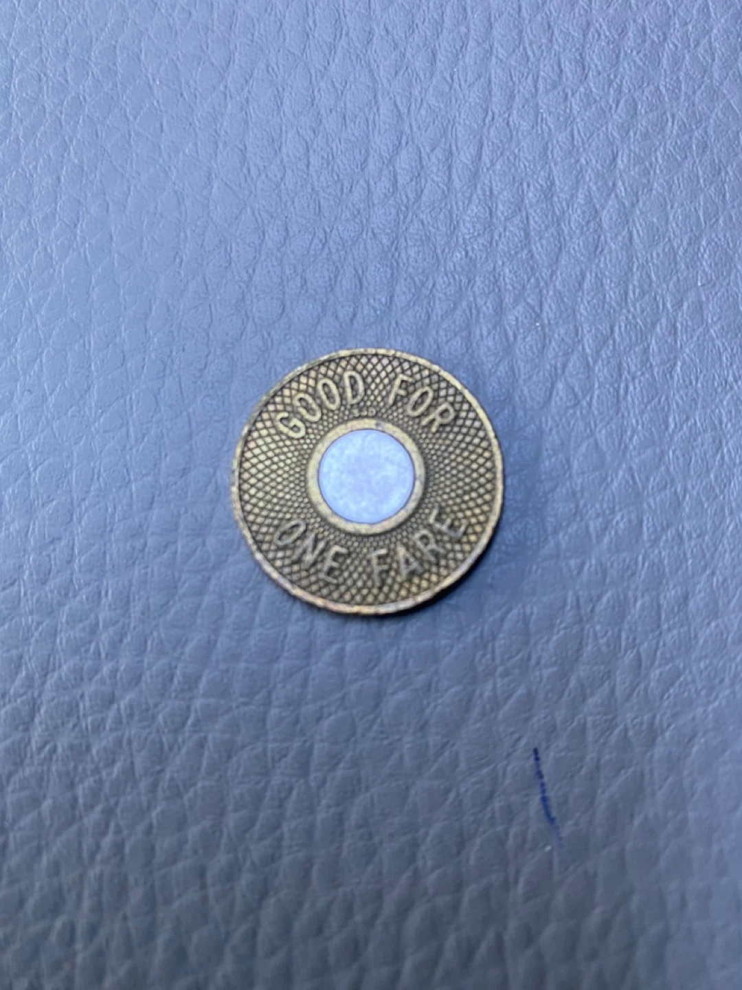 Vintage NYC Transit Token - Good For One Fare