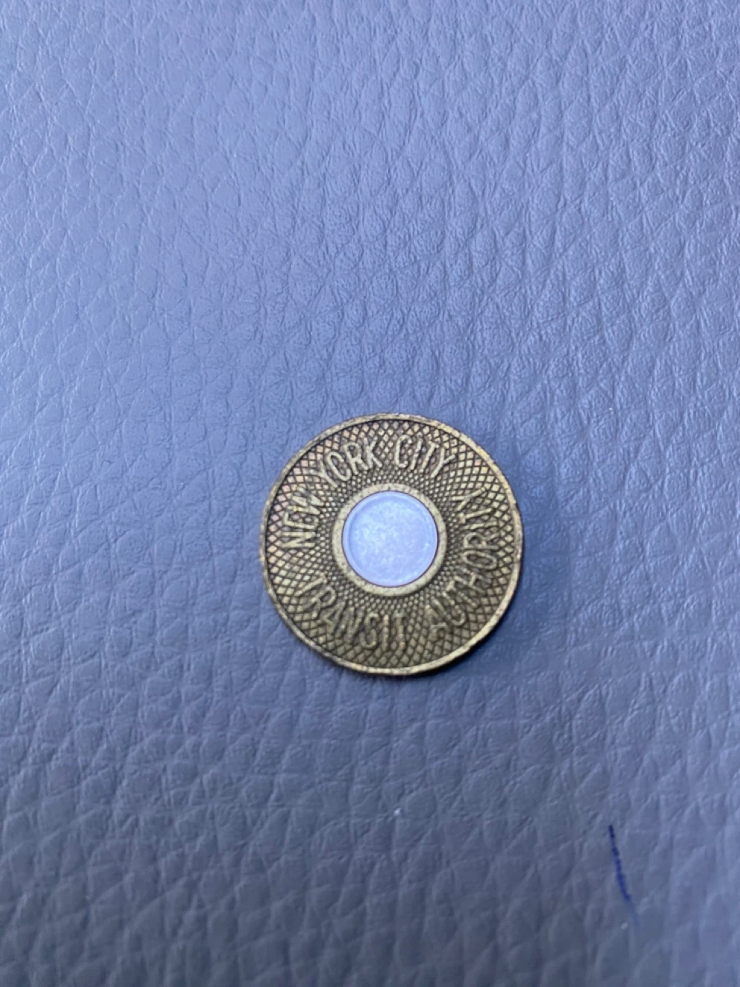 Vintage NYC Transit Token - Good For One Fare - photo 2