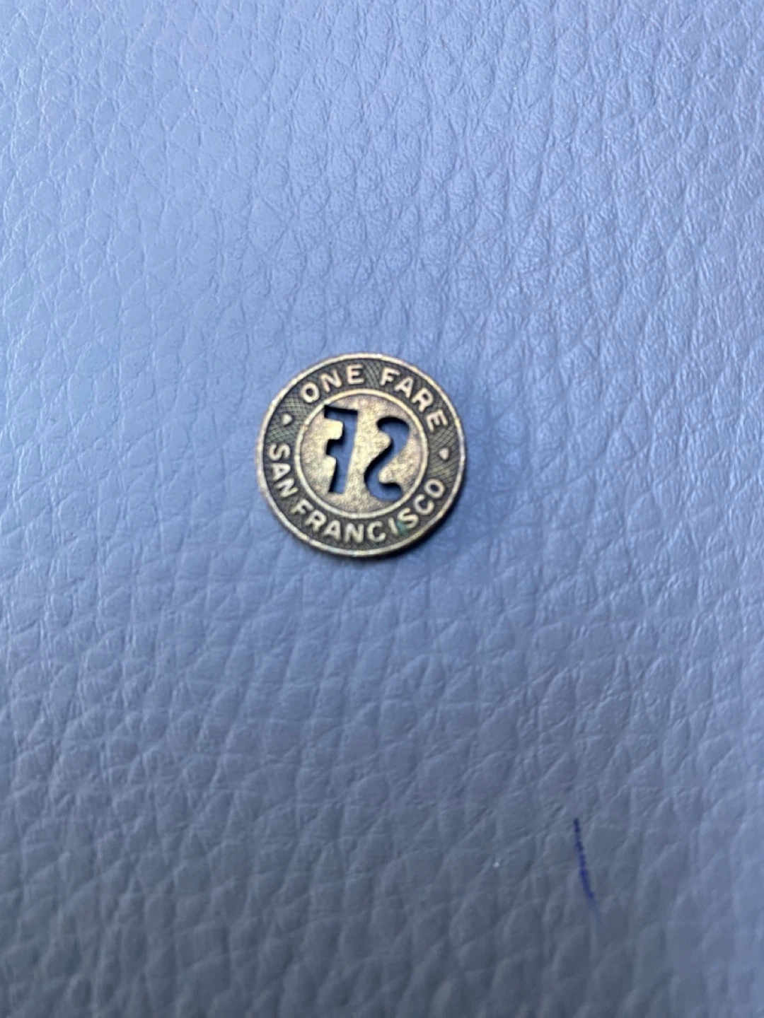 San Francisco Municipal Railway Token - photo 2