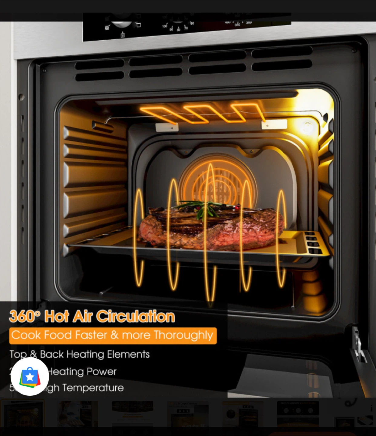 Costway 2300W Powerful Oven🥕 - photo 5