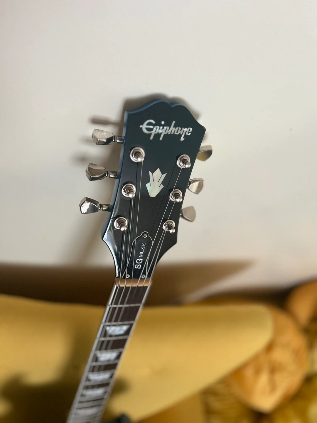 Epiphone SG Muse Blue Electric Guitar - photo 5