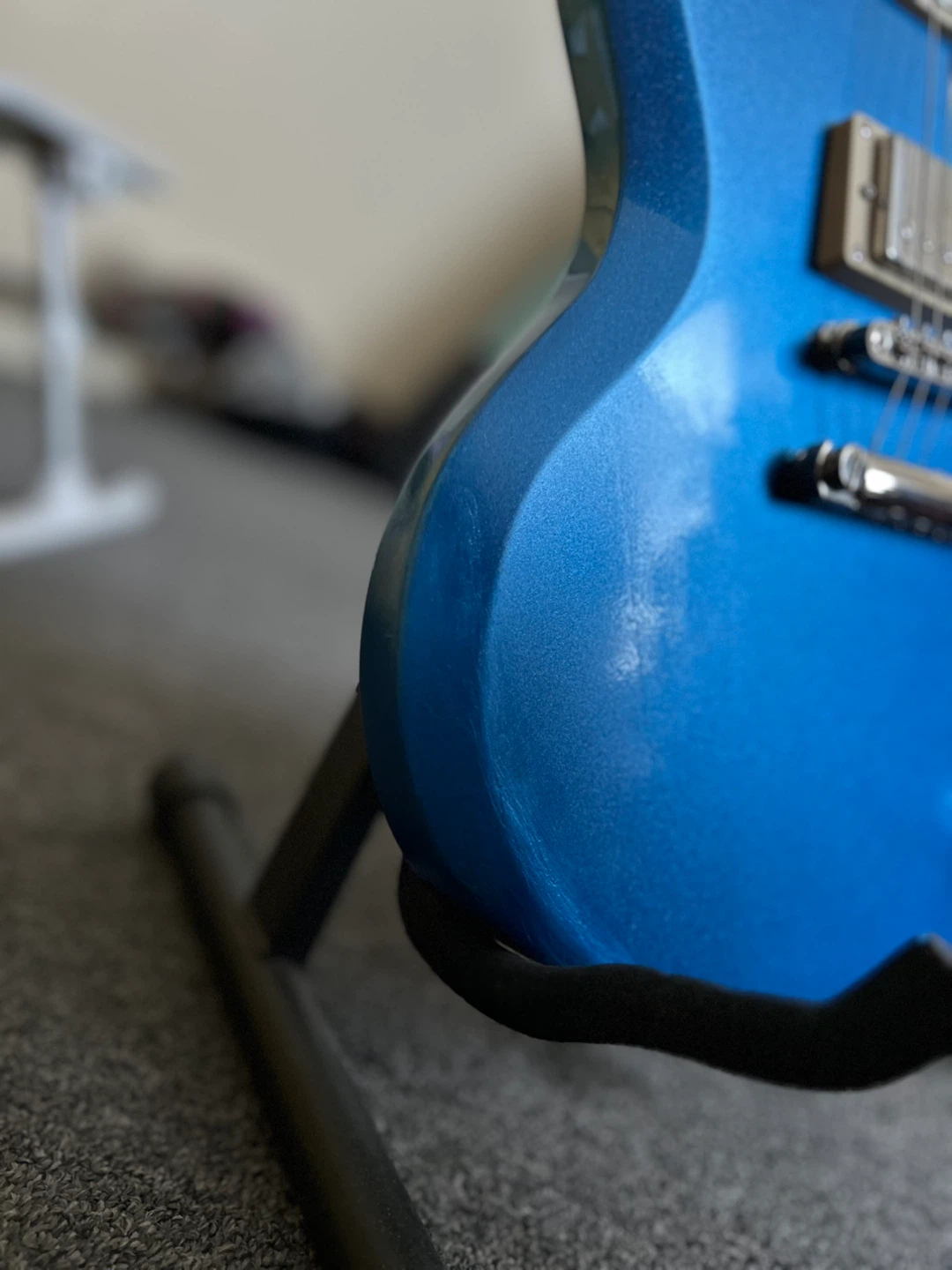 Epiphone SG Muse Blue Electric Guitar - photo 4