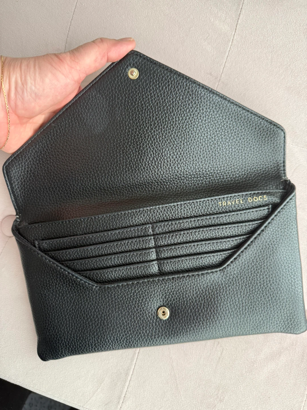 Love & Lore Black Travel Lover Clutch - photo 3