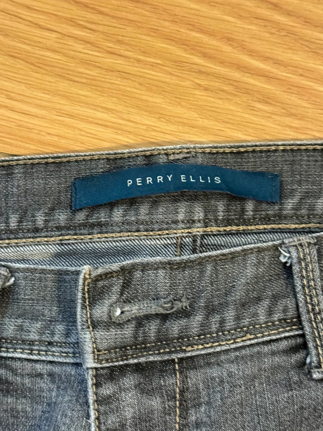 Perry Ellis Men's Gray Jeans - photo 2