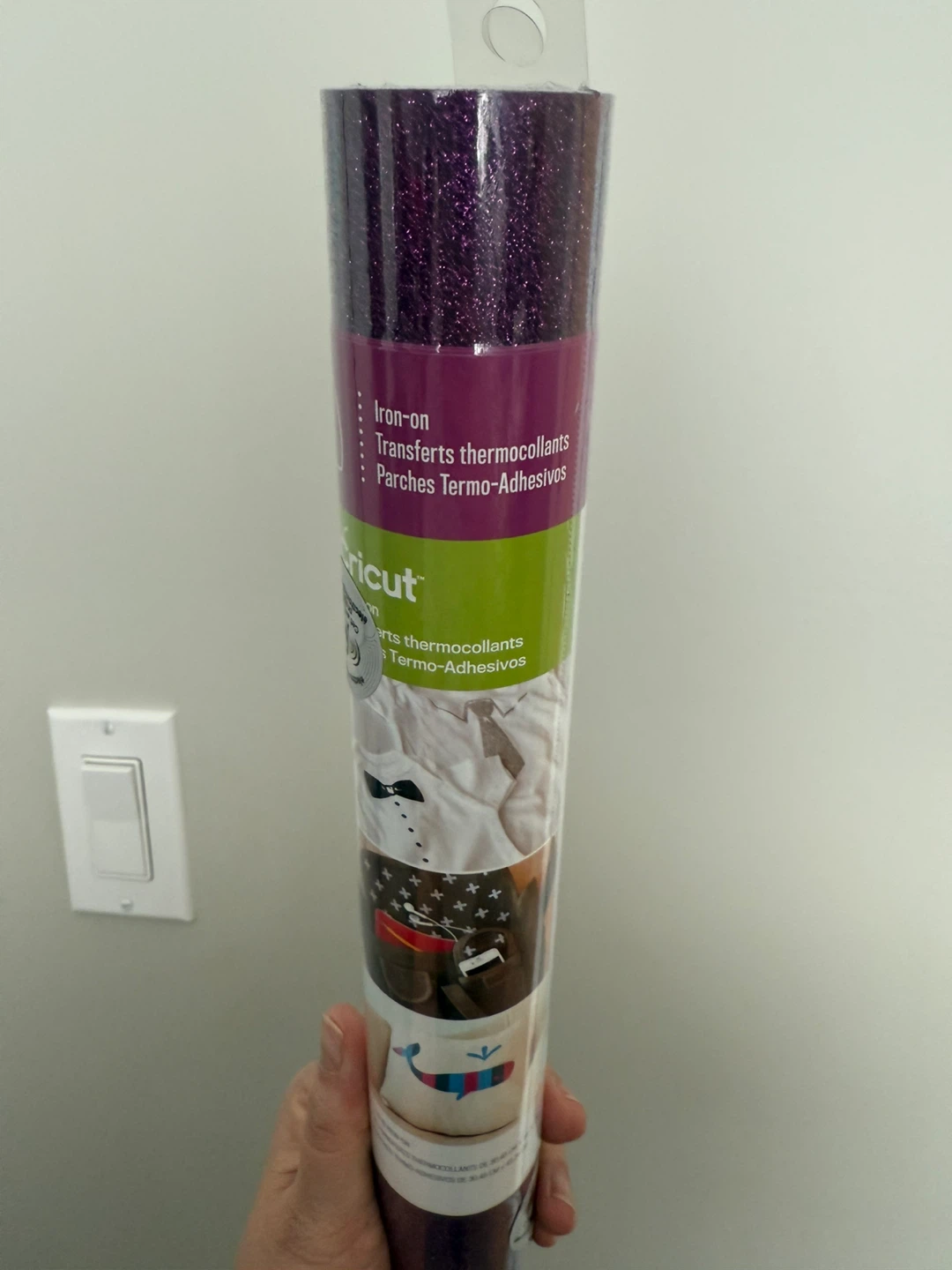 Cricut Vinyl Rolls - Iron-on, Transfer Tape, Shimmer - photo 3