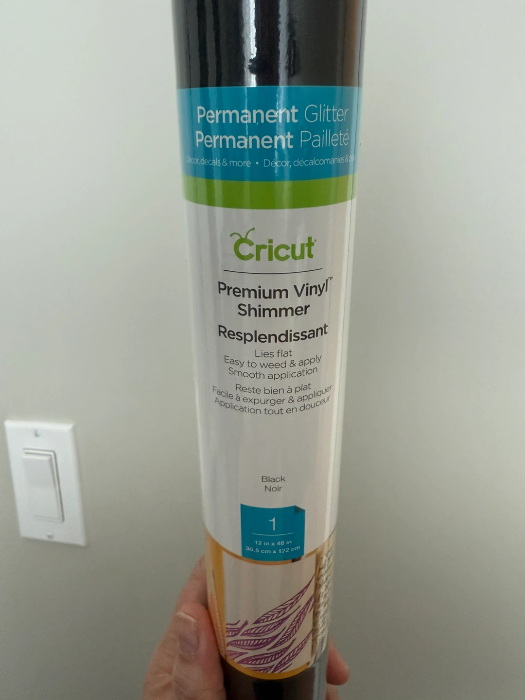 Cricut Vinyl Rolls - Iron-on, Transfer Tape, Shimmer - photo 2