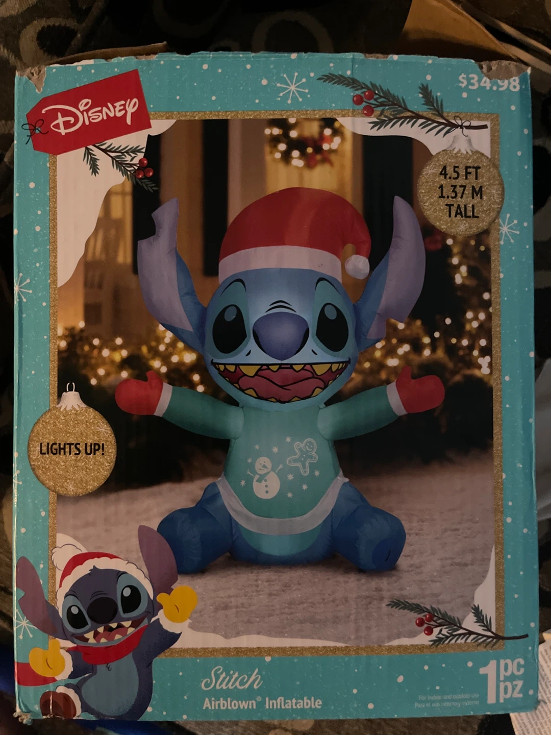 Disney Stitch Airblown Inflatable 4.5FT Tall - photo 2