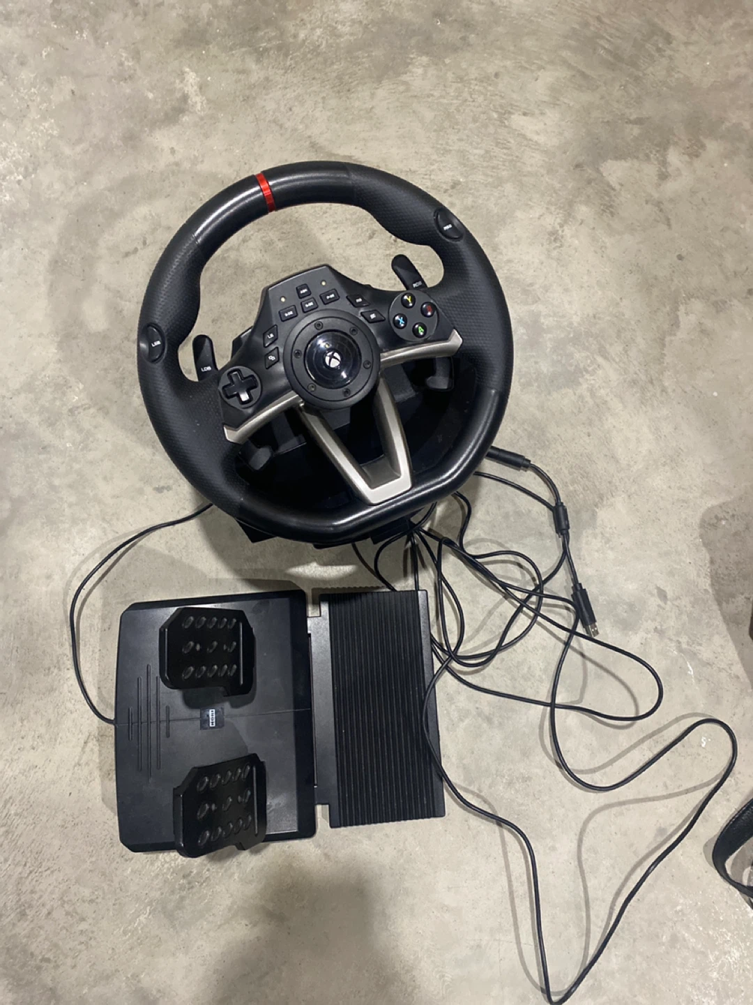 Xbox Racing Wheel & Pedals