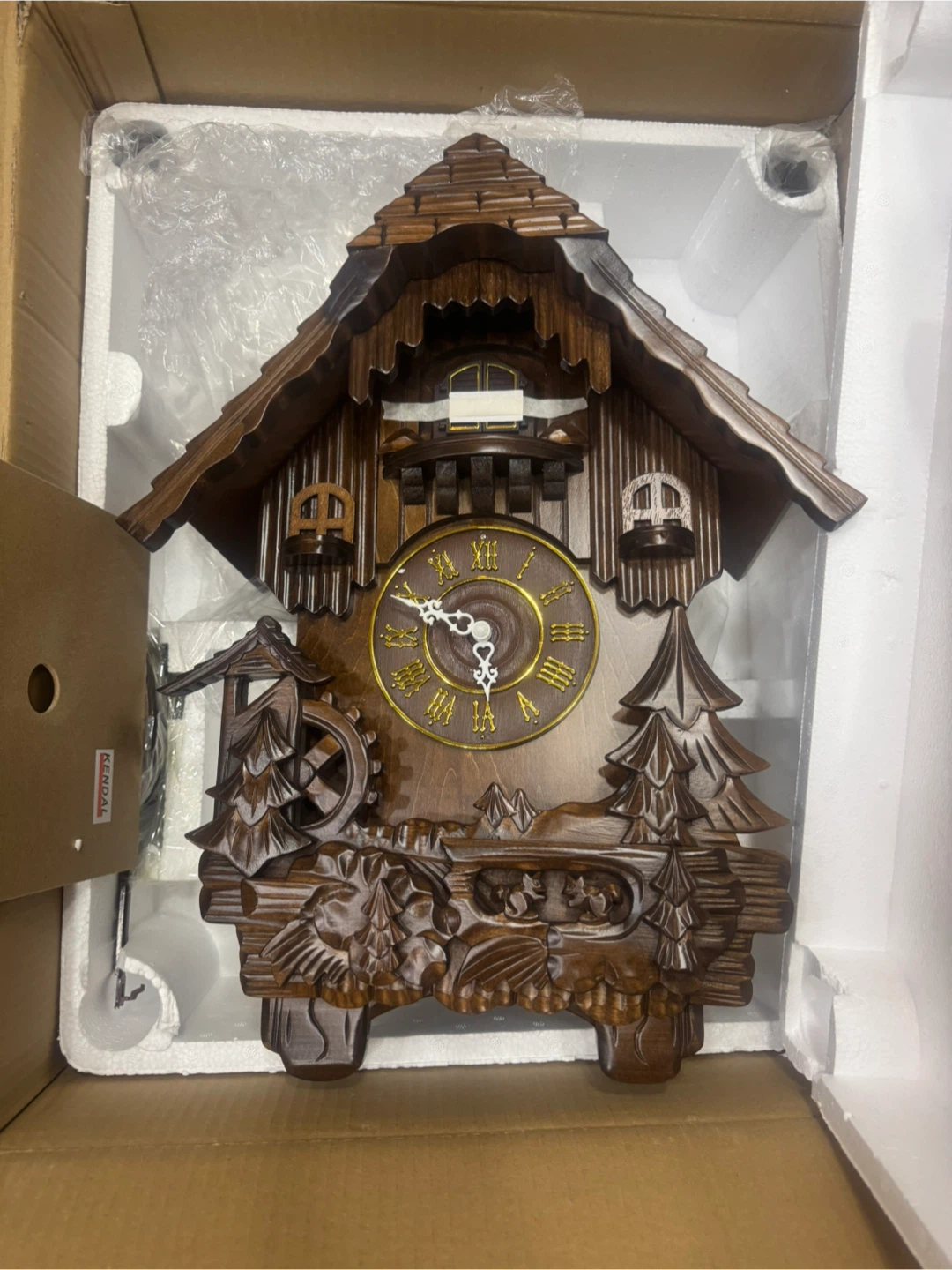Kendal Cuckoo Clock Vintage Wall Clock MX207C