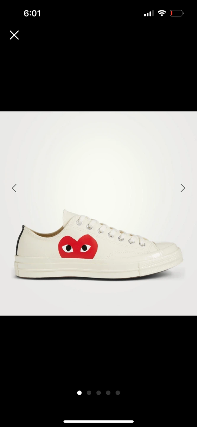 Comme des Garçons PLAY x Converse Chuck 70 Low - photo 3