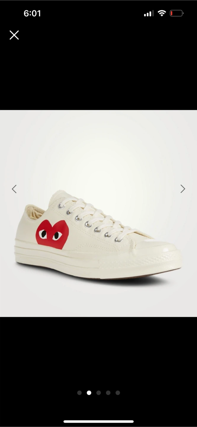 Comme des Garçons PLAY x Converse Chuck 70 Low - photo 2