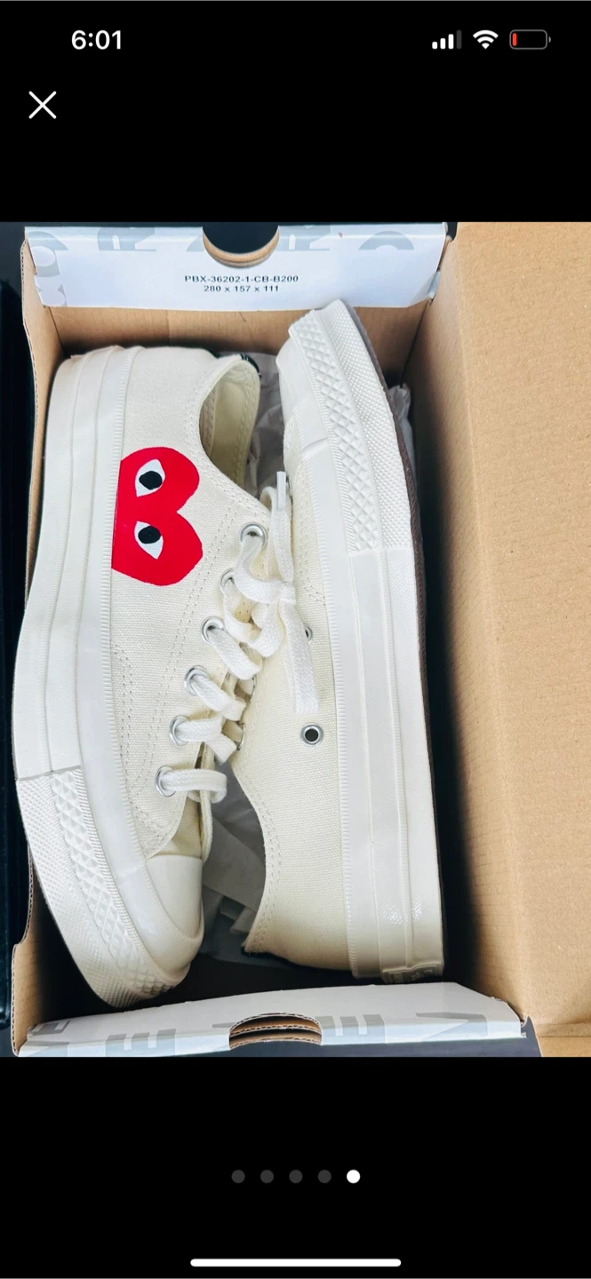 Comme des Garçons PLAY x Converse Chuck 70 Low