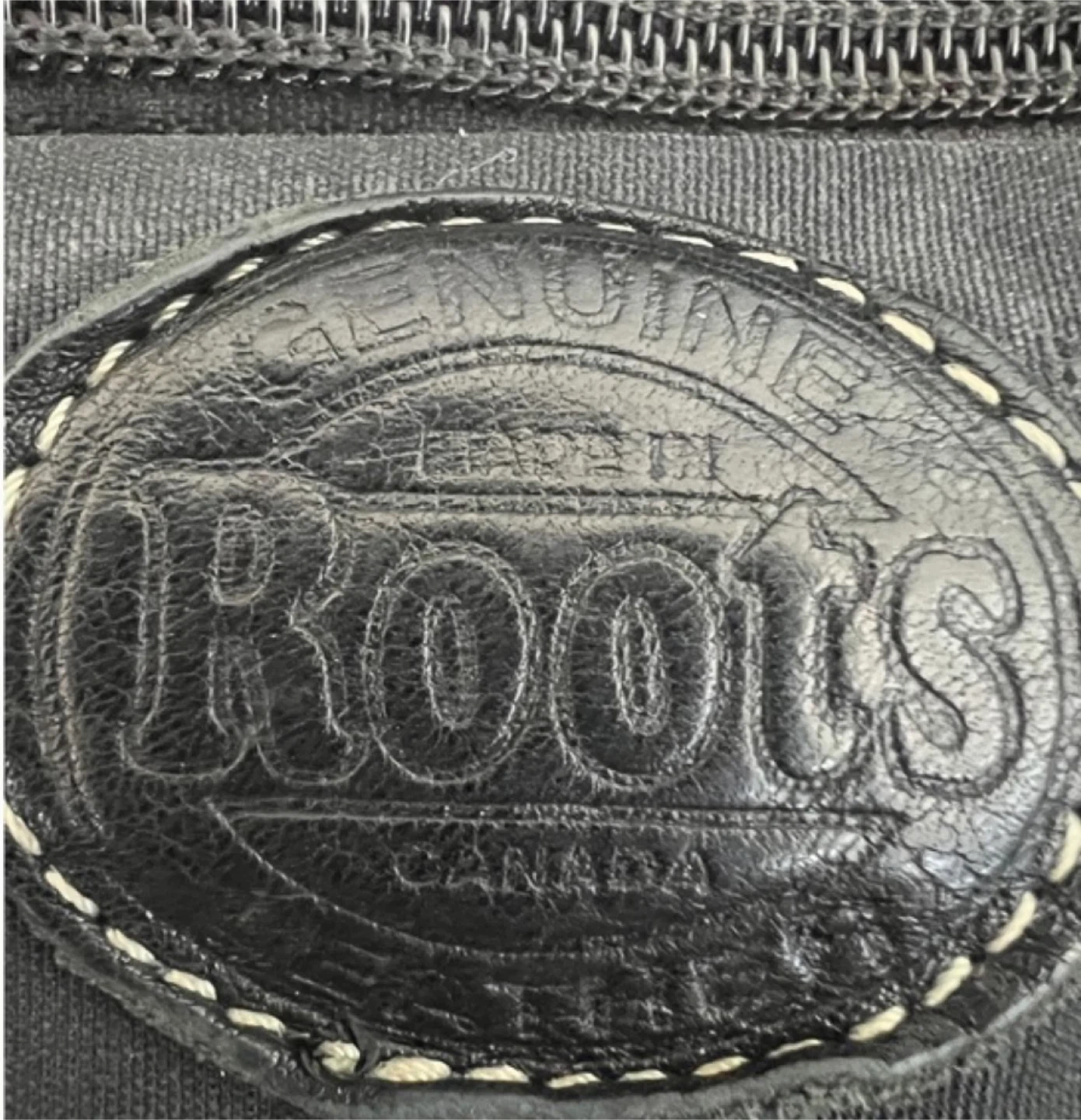 Roots Black Leather Bucket Bag - photo 2