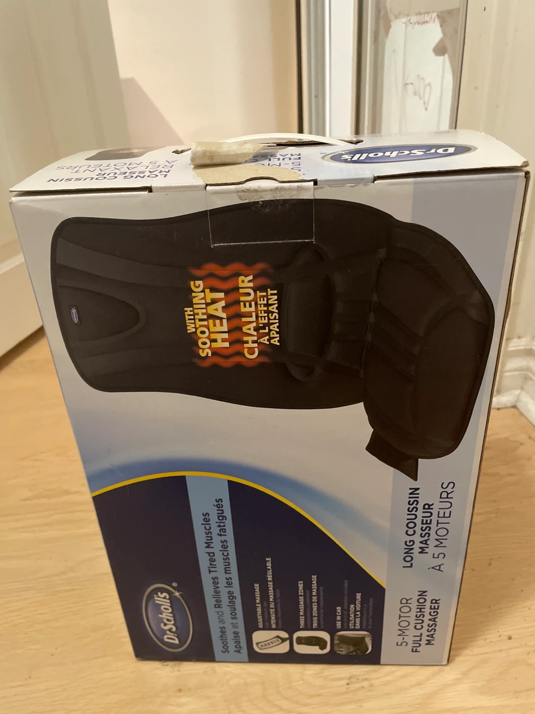 Dr. Scholl's Soothing 5-Motor Full Cushion Massager - photo 3