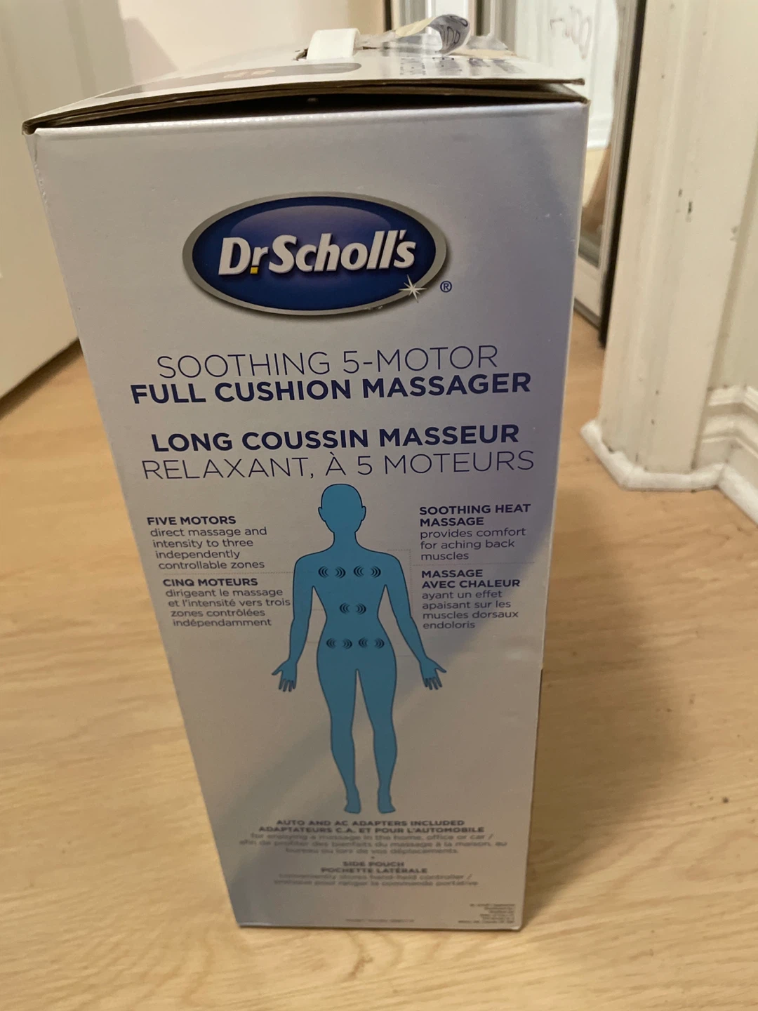 Dr. Scholl's Soothing 5-Motor Full Cushion Massager - photo 2