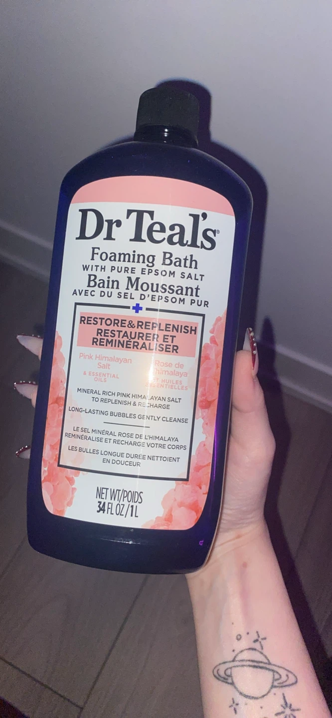 Dr Teal's Foaming Bath Restore & Replenish 34 fl oz