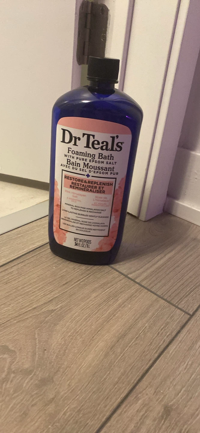 Dr Teal's Foaming Bath Restore & Replenish 34 fl oz - photo 2
