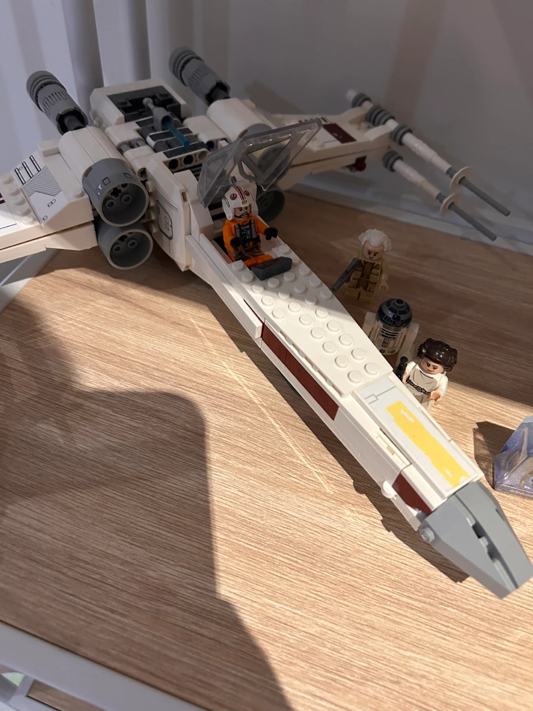 Lukes x-wing lego and minifigs! No box!