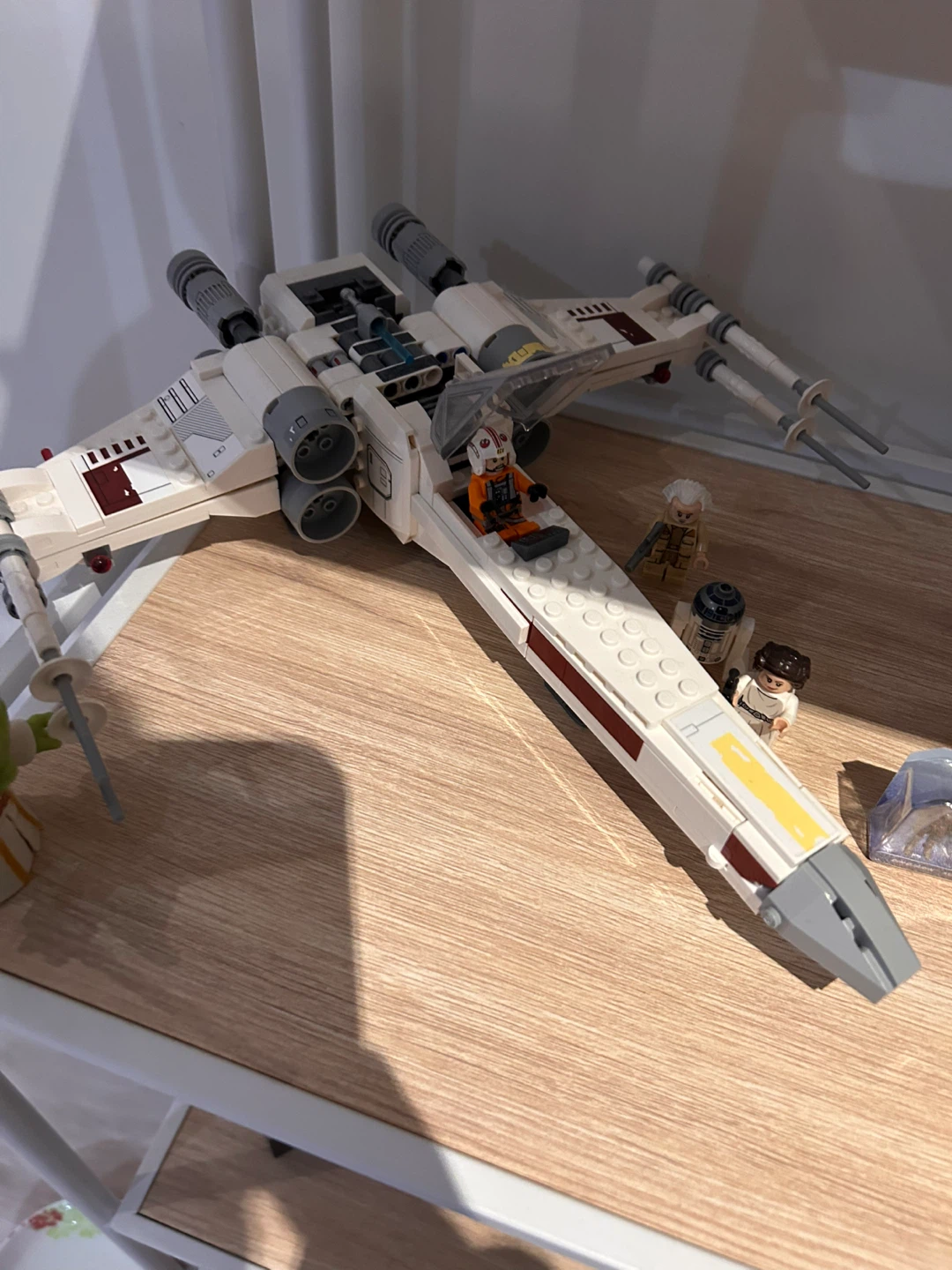 Lukes x-wing lego and minifigs! No box! - photo 2