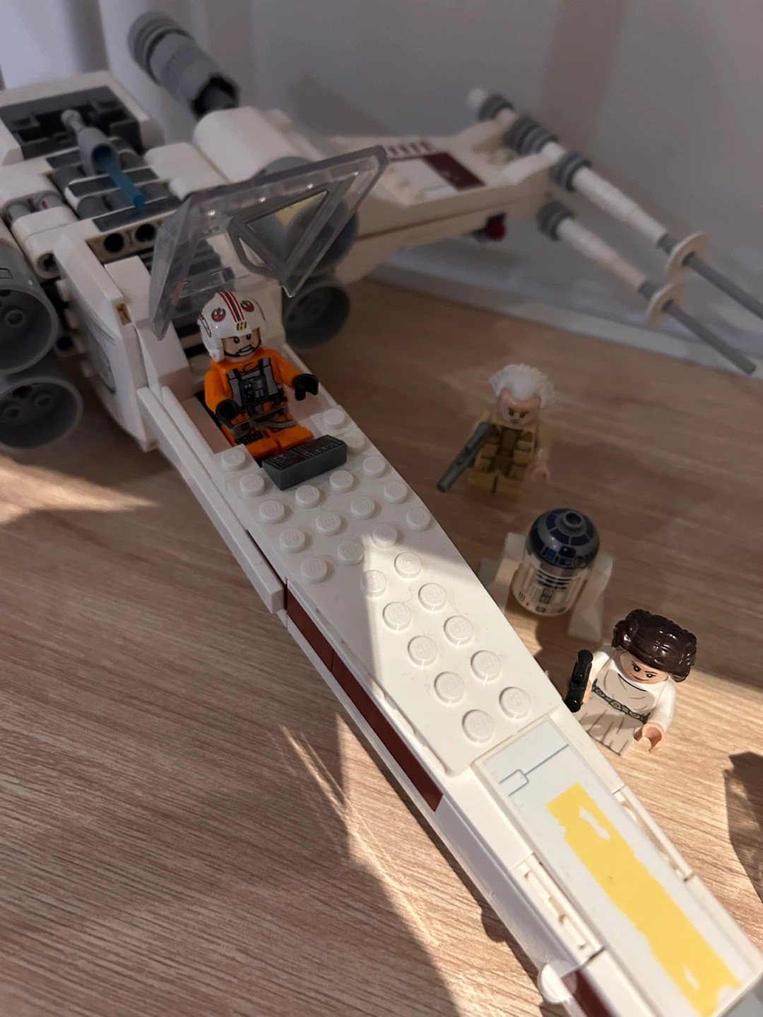 Lukes x-wing lego and minifigs! No box! - photo 3