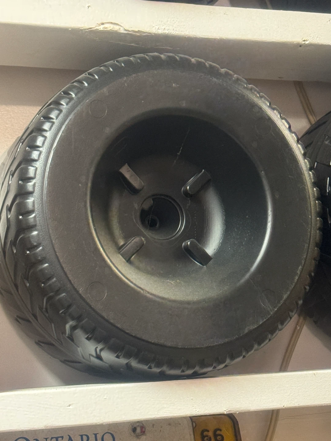 Kids 12 or 24v cars Set of 6 Black Wheels - photo 2