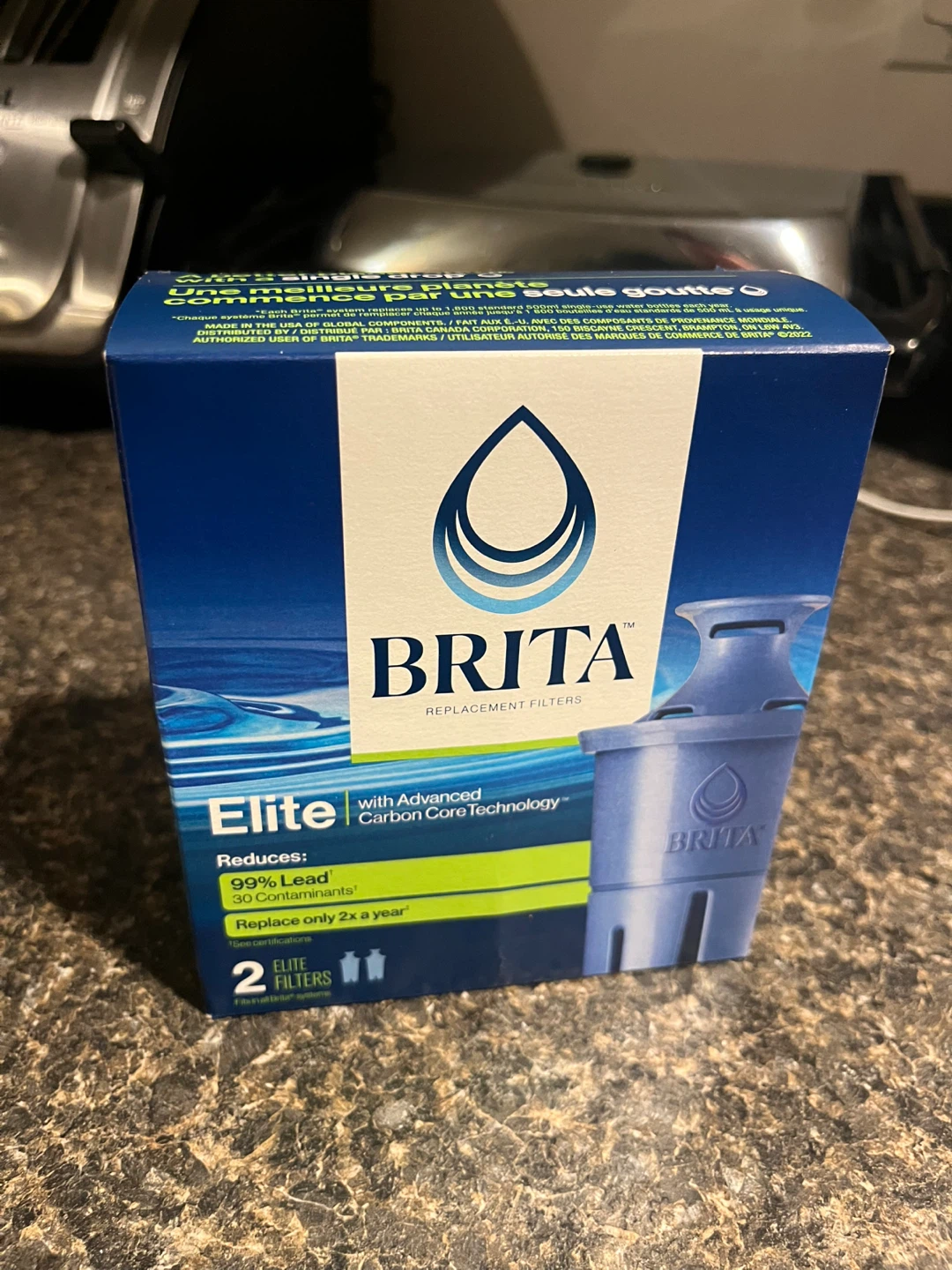 New BRITA “Elite” Water Filters