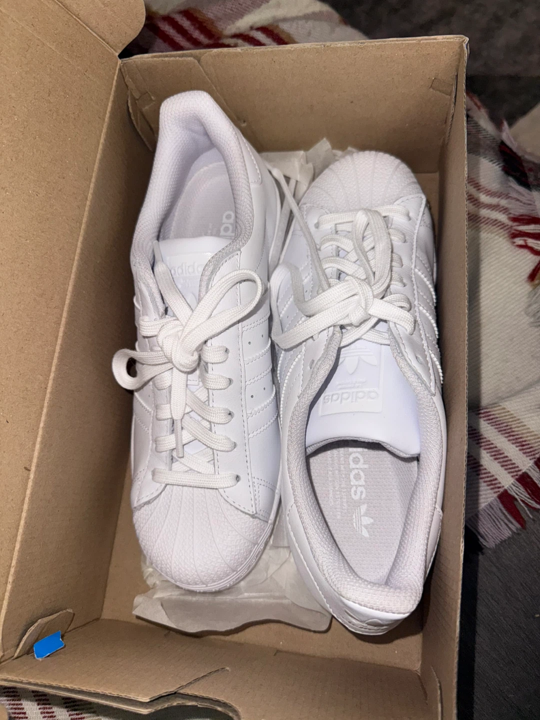 Adidas Superstar White - Size 7 (US)