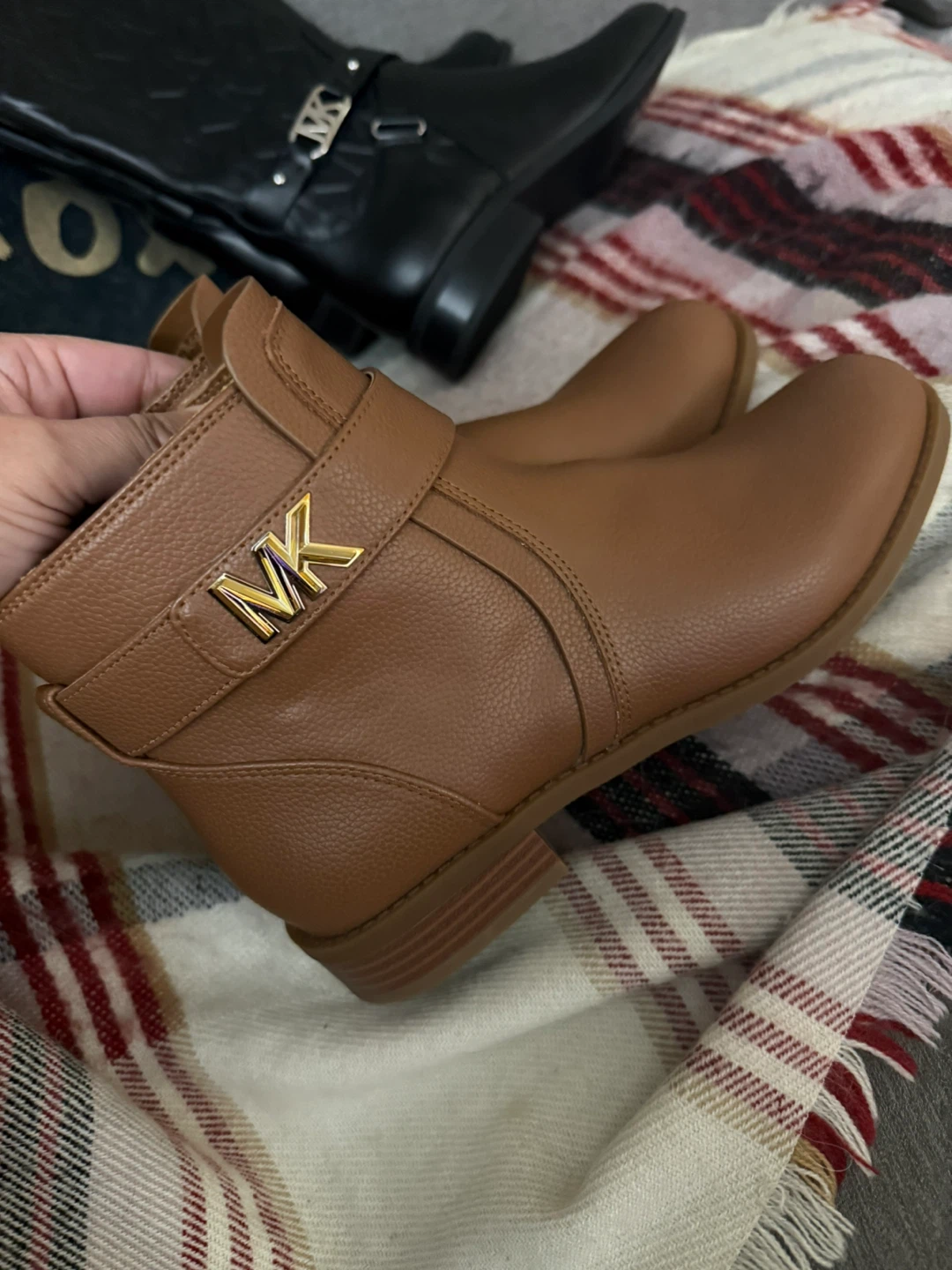 Michael Kors Brown Ankle Boots Size 7M