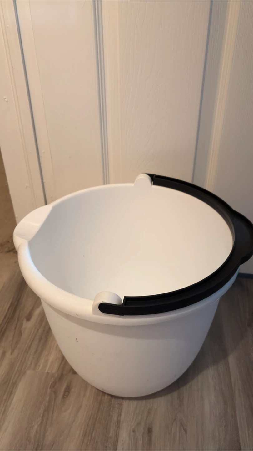 White Plastic Bucket