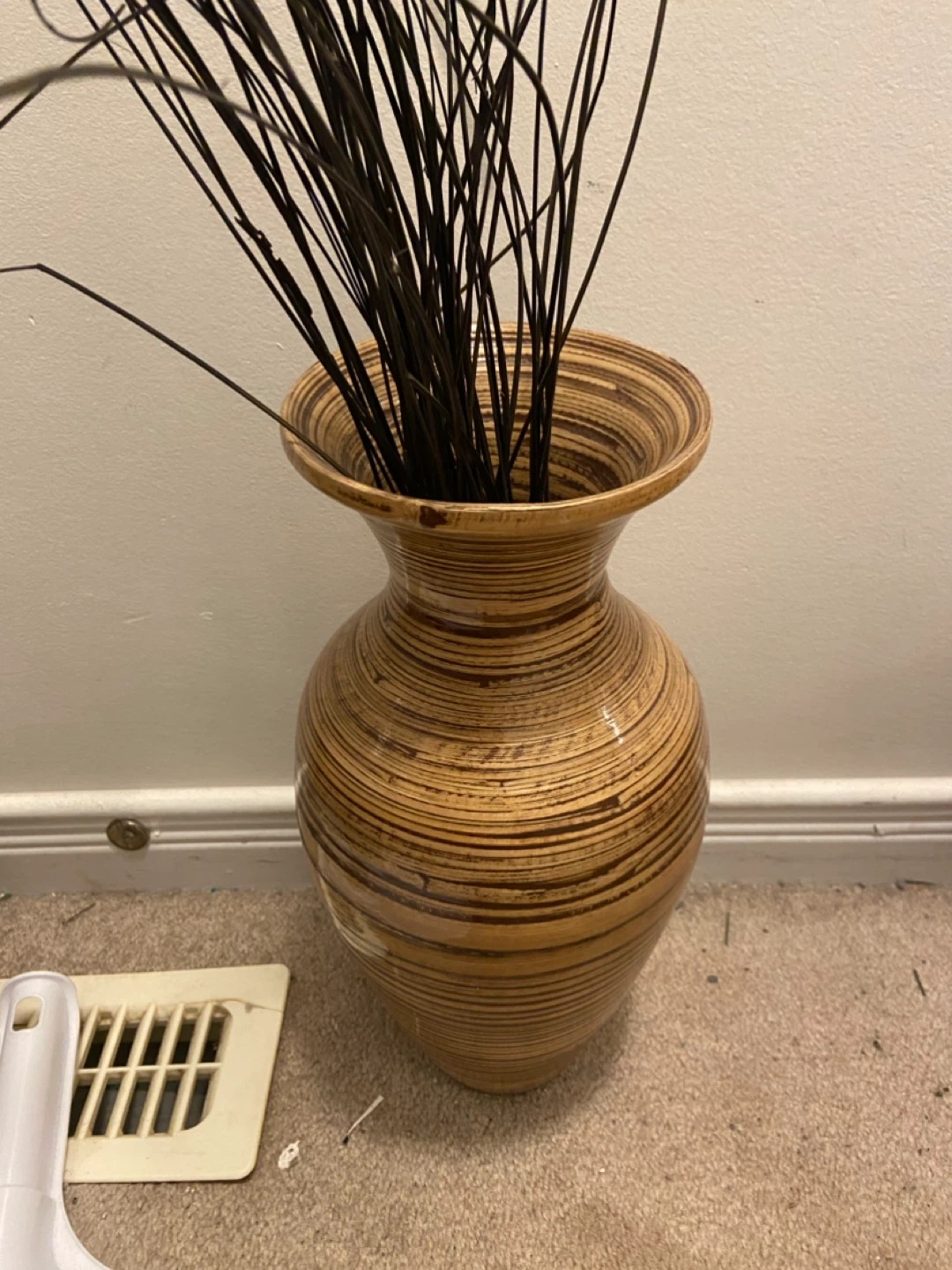 Striped Decorative Vase