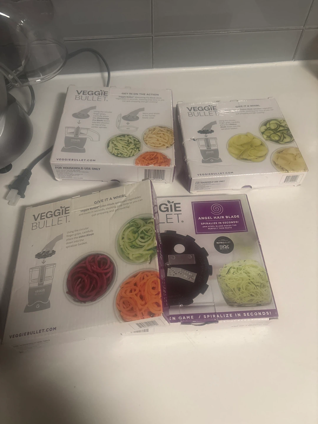 Veggie Bullet Food Spiralizer - photo 3