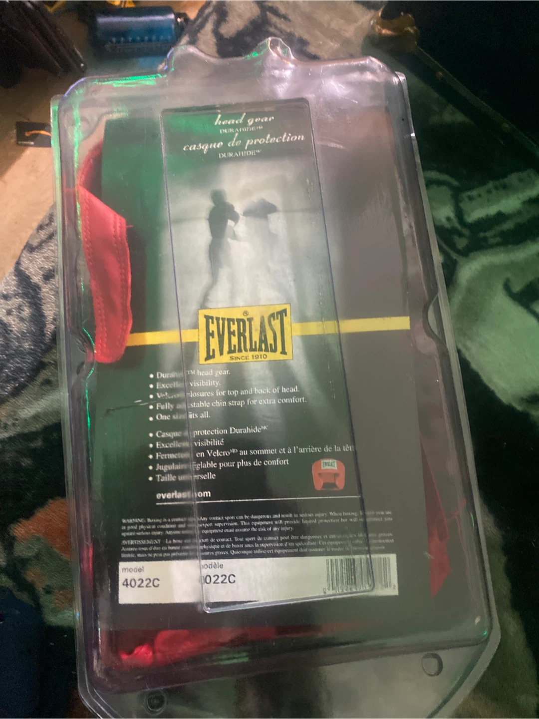 Everlast Durahide Head Gear - New in Box