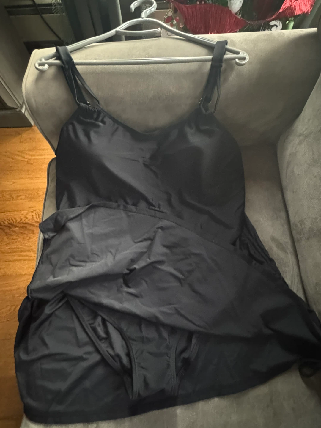 Meet.Curve Black Swim Dress with built in Bra - photo 2