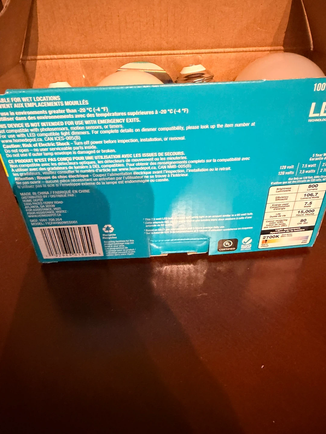 Ecosmart 60W LED Soft White 4-Pack - New🏆 - photo 3