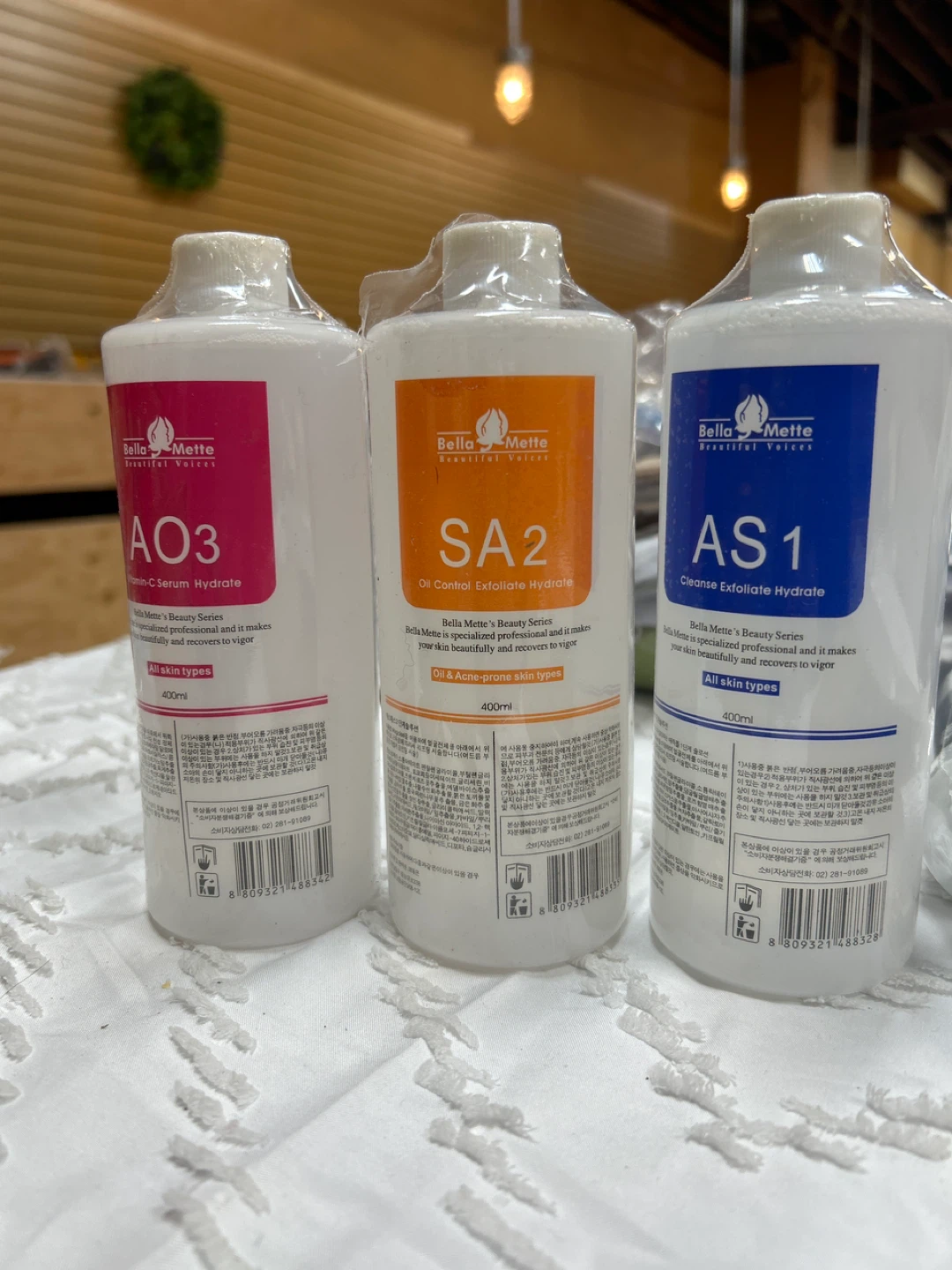 Bella Mette Skincare Set - AO3, SA2, AS1