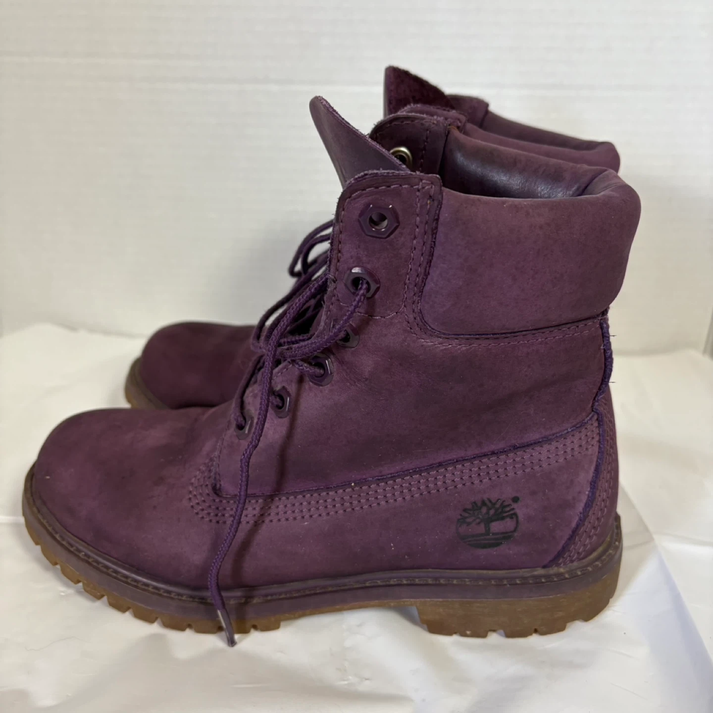 Timberland Purple Boots size 6 women’s - photo 4