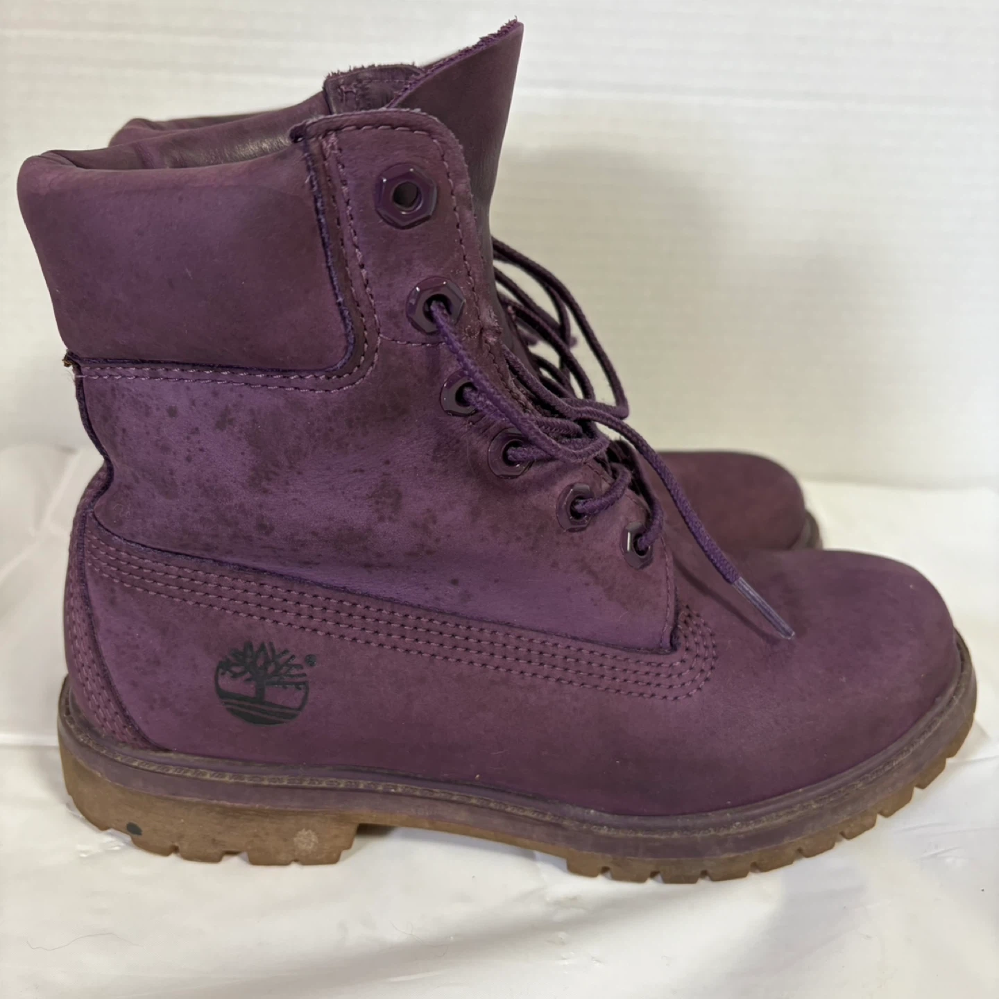 Timberland Purple Boots size 6 women’s - photo 2